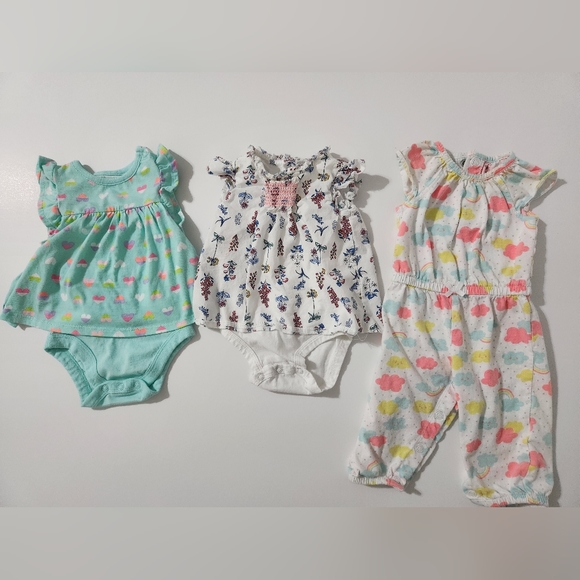 3-6 months baby girl bundle summer-  22 items - Picture 8 of 10